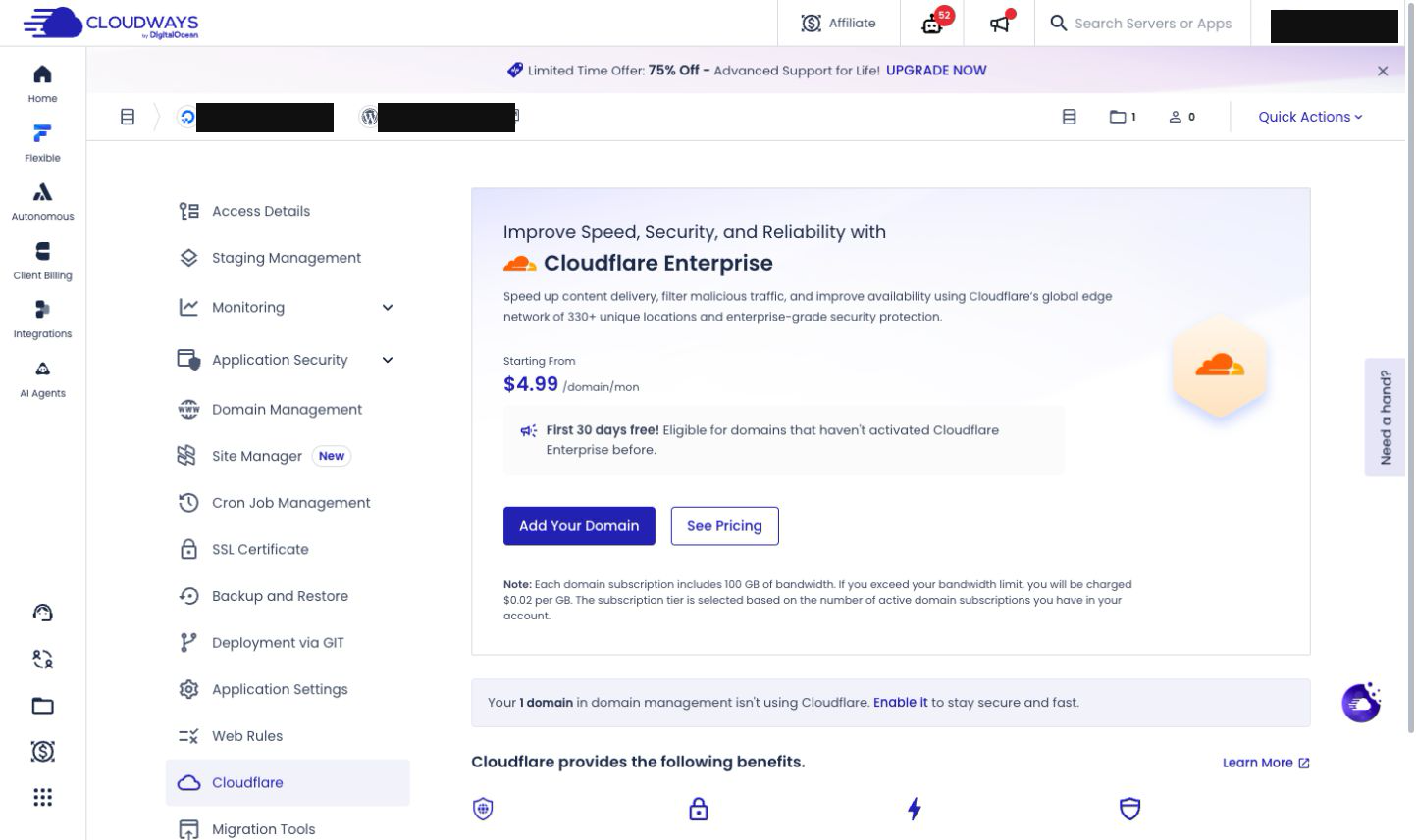 自用 Cloudflare vs Cloudways Cloudflare Enterprise：WordPress 怎樣選？