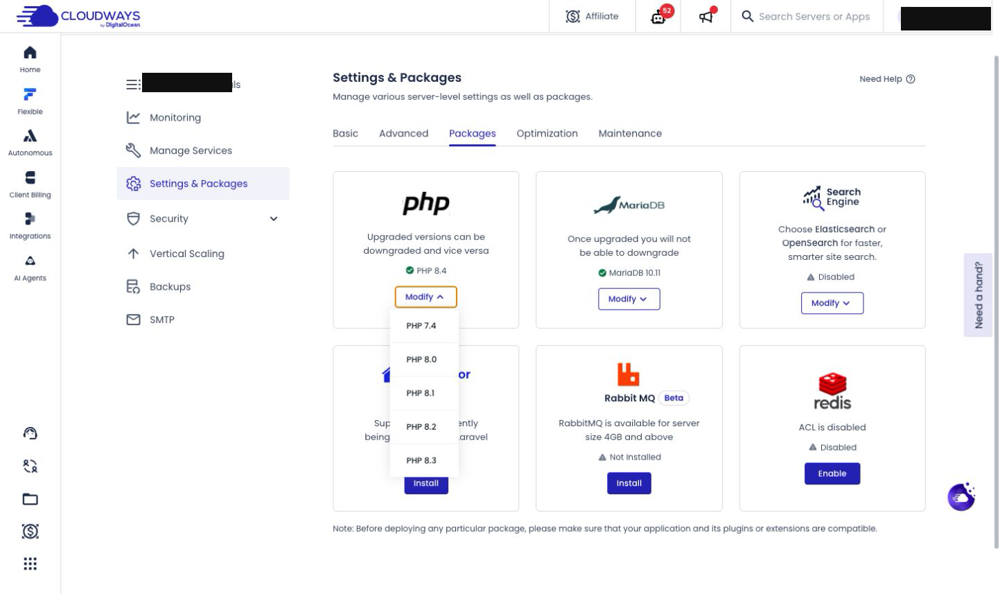 Cloudways PHP 升級教學：WordPress 相容性測試、安全更新與回復流程
