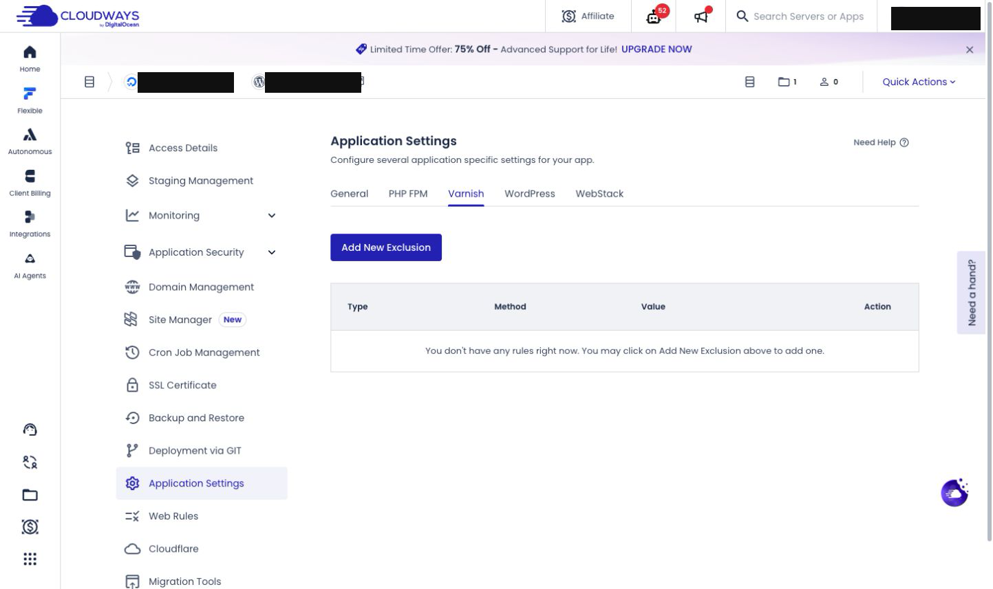 Cloudways Varnish 快取教學：啟用、排除動態頁面與安全清除快取