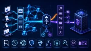 Cloudflare Cache Rules 與 WordPress 快取排除規則示意圖