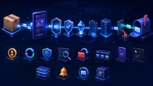 WooCommerce 訂單電郵、SMTP 與送達率排查示意圖